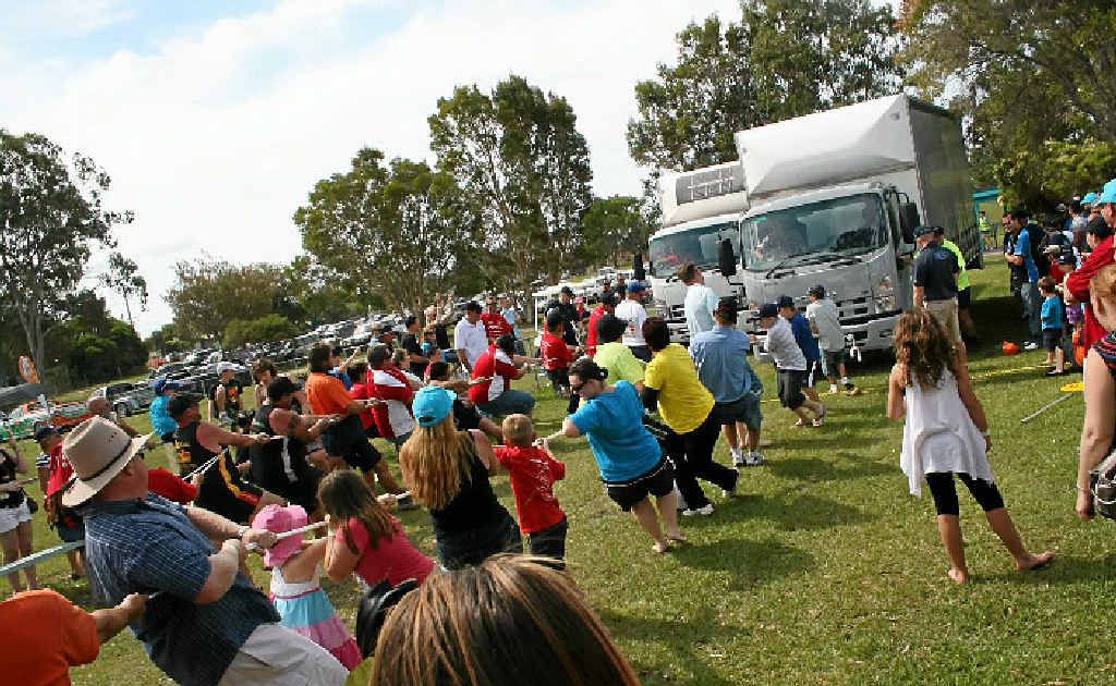 FUN TIMES: The Brisbane Convoy for kids truck-pulling competition is sure to be as popular this year as it was last year. FUN TIMES: The Brisbane Convoy for kids truck-pulling competition is sure to be as popular this year as it was last year.